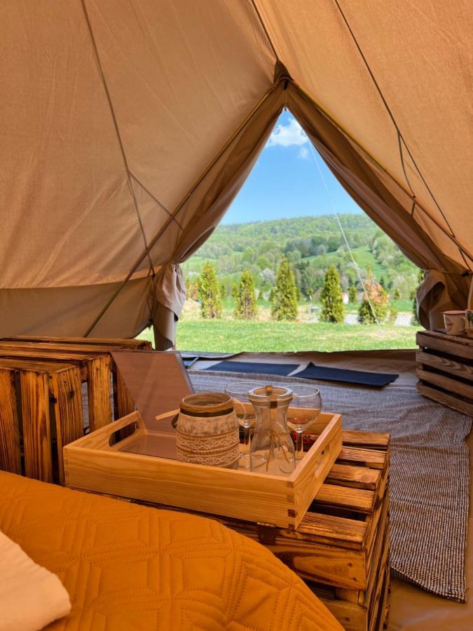 Glamping Bieszczady Z Jacuzzi I Basenem Otel Solina  Dış mekan fotoğraf