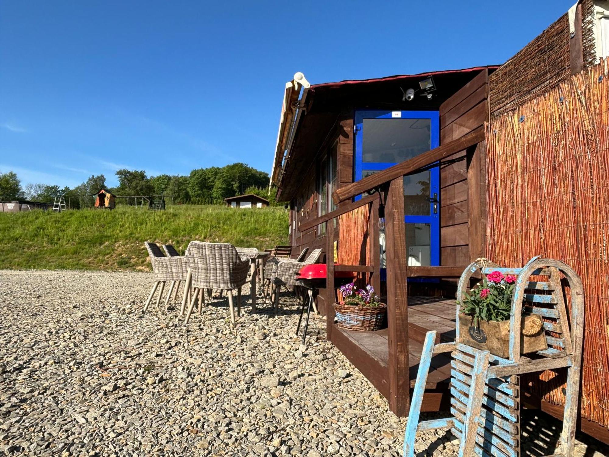 Glamping Bieszczady Z Jacuzzi I Basenem Otel Solina  Dış mekan fotoğraf